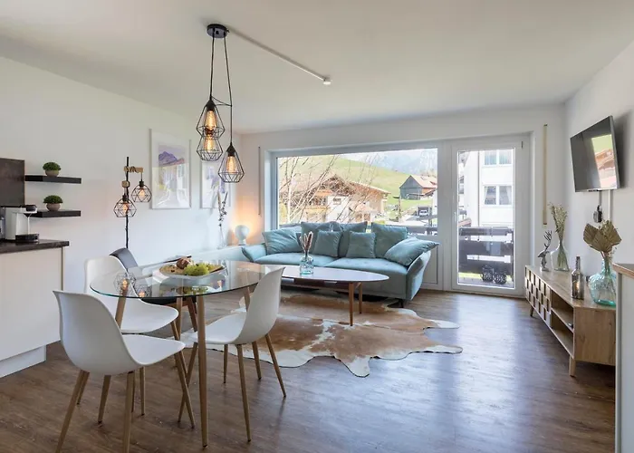 Design Apartment „Alpengluehen“ Nahe Breitachklamm